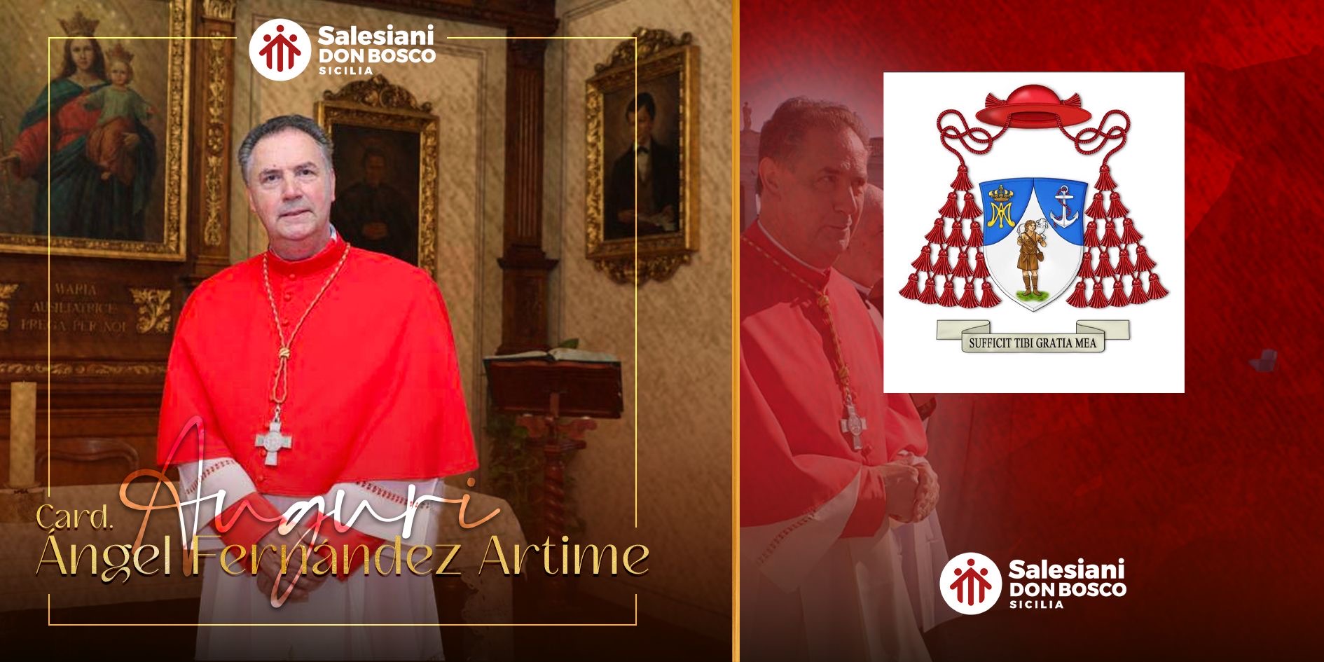 Lo stemma e il motto del Cardinale Ángel Fernández Artime - Insieme